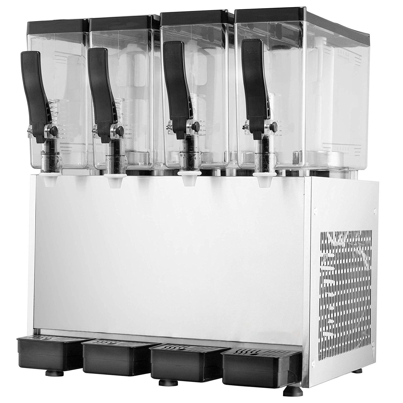 TECSPACE 110V Commercial Beverage Dispenser Cold and Hot 4 Tanks 40L 1 –  Tecspace